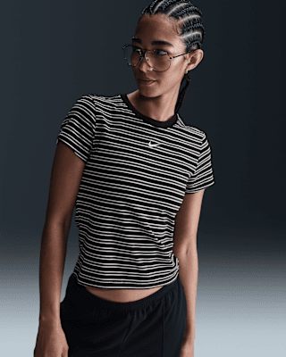 Nike Sportswear Chill Knit Women's Slim Striped T-Shirt